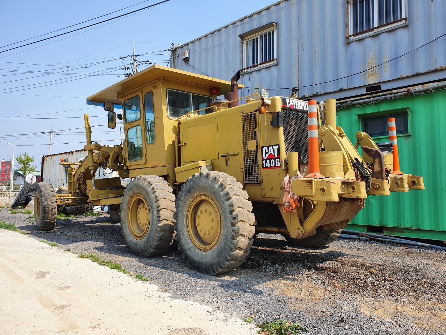 Caterpillar 140G Motor Grader – Serial No: 72V03848 – Year: 1979.